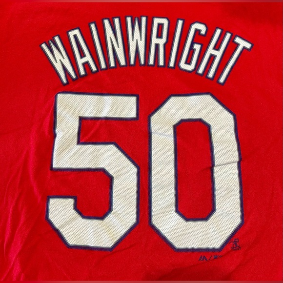 Adam Wainwright St. Louis Cardinals T-Shirt - Picture 2 of 2